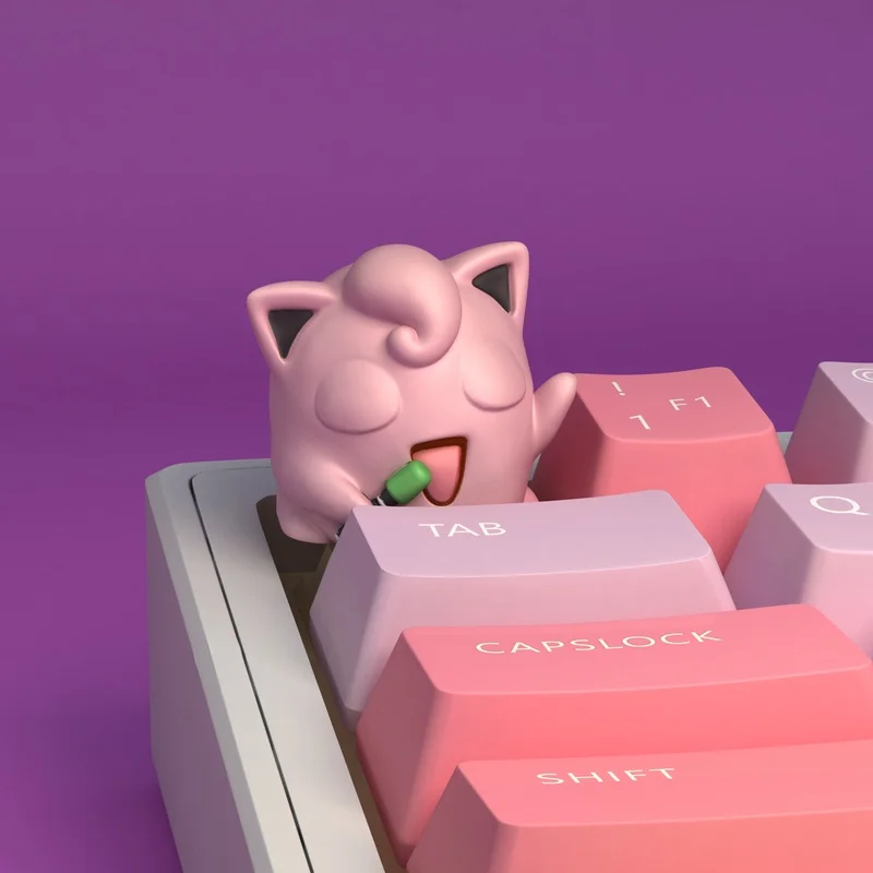 Pocket Elf Peripheral Keycaps Mechanical Keyboard Personalized keycap creative keycap Cartoon Cute Creative 3D Keycaps