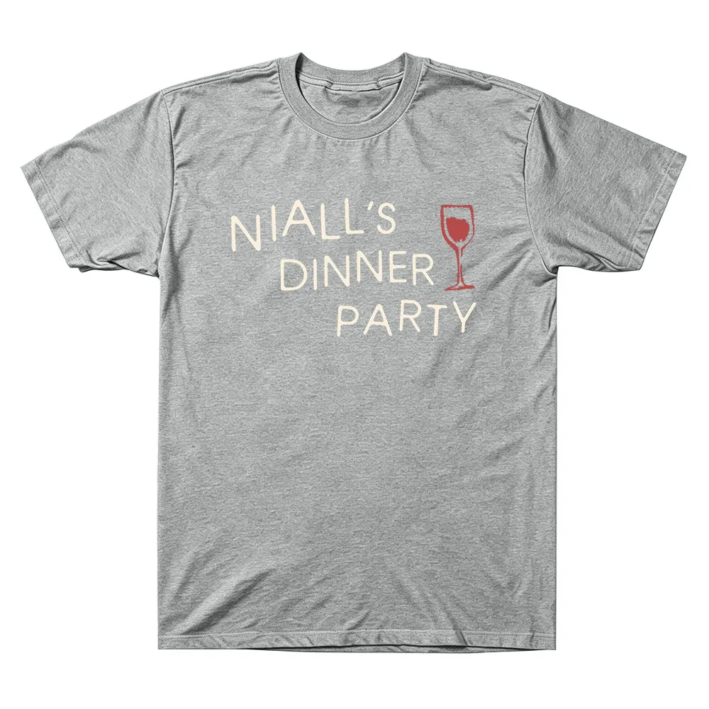 Niall's Dinner Party T-Shirt, Niall Horan, Rundhalsausschnitt, reines Baumwoll-T-Shirt, Unisex, lässig, für Musikfans, modisches Oberteil, Damen- und Herren-T-Shirts, bequem. – Detail 10