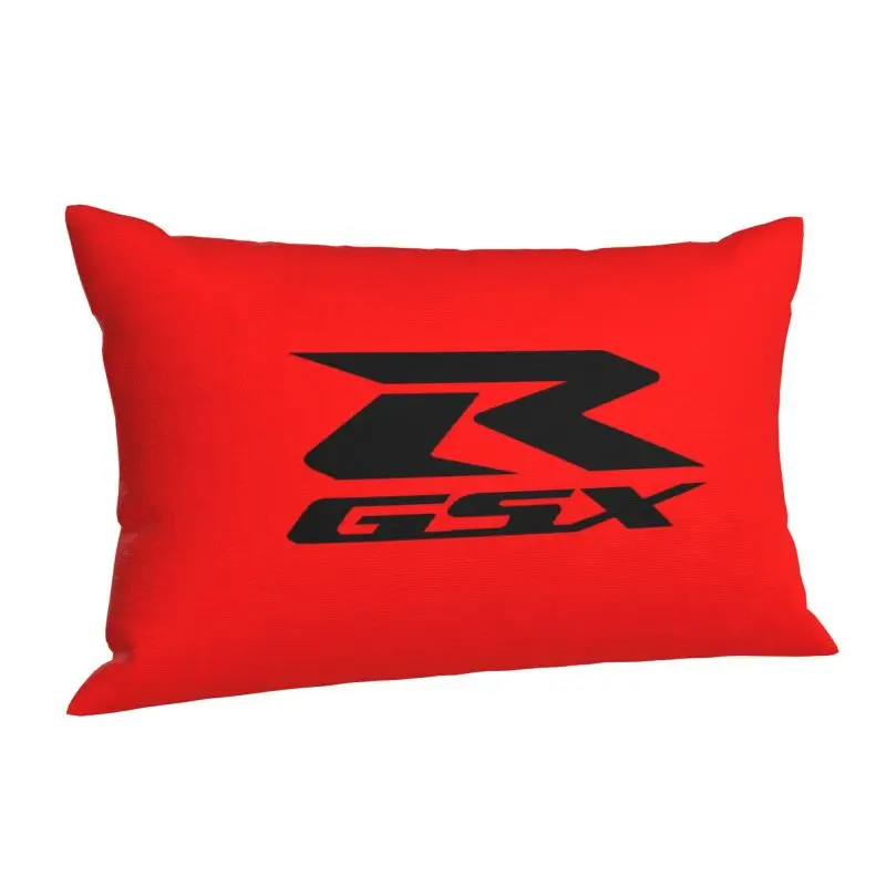 Custom Motorcycle-Suzukies Motor GSXR Racing Velvet Nordic Pillow Cases Rectangle