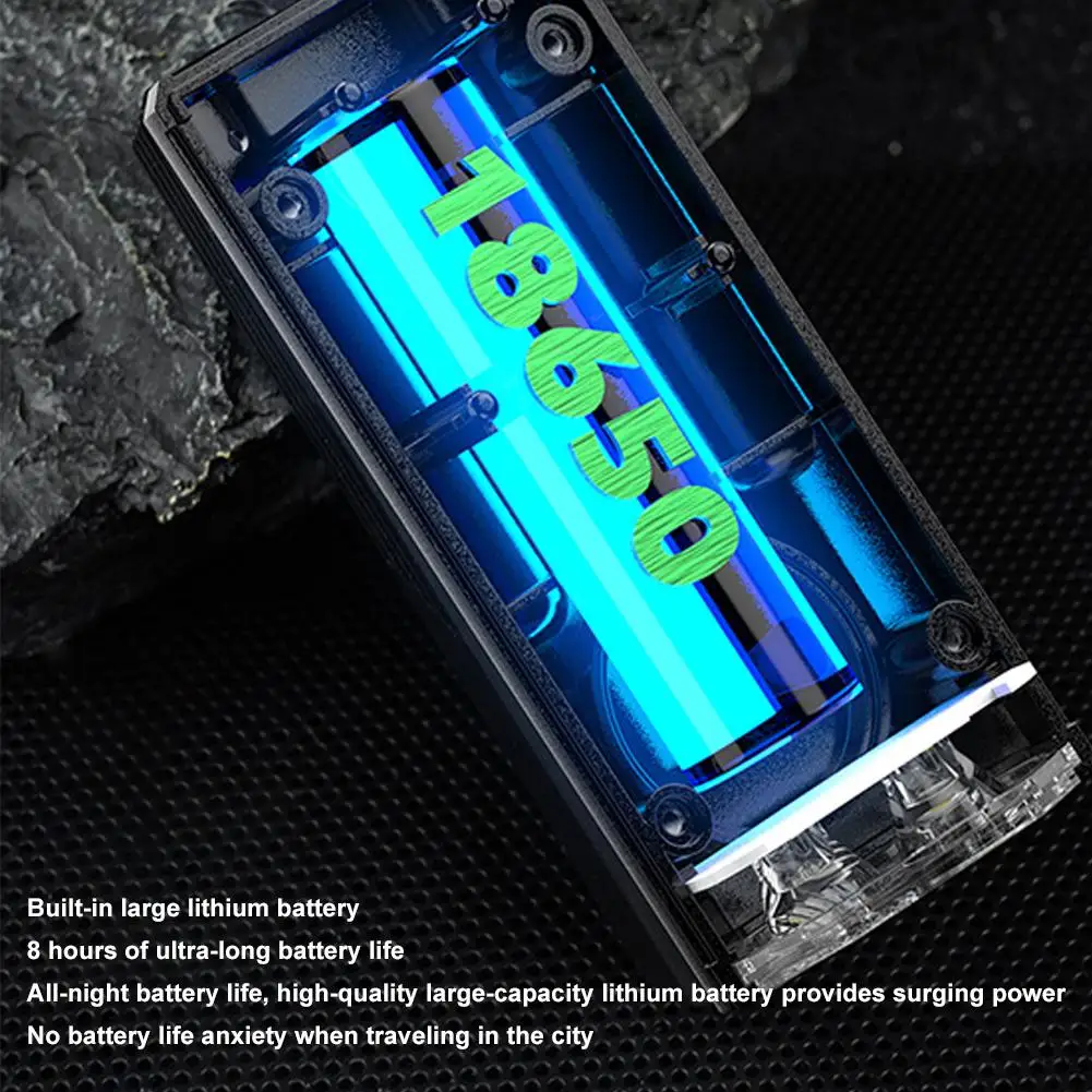 Solar Charging Bicycle Front Light Smart Digital Display LED Head Light Night Riding Light for Cycling MTB Road Bike