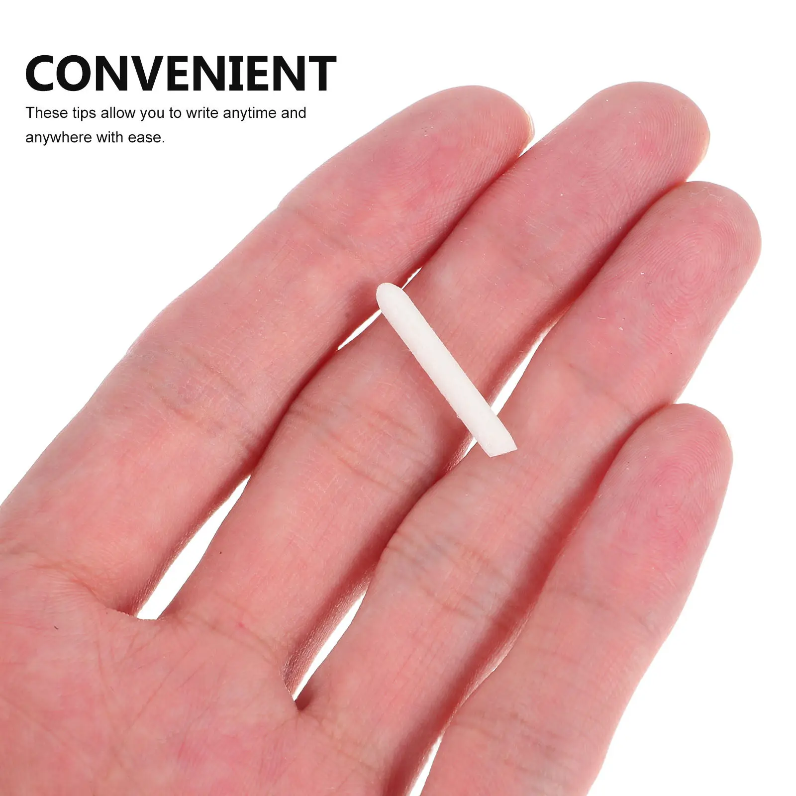 

12Pcs Liquid Chalk Marker Replacement Tips Polyester Fiber 3Mm Round Chisel Nibs Paint Pen Nibs for Blackboard