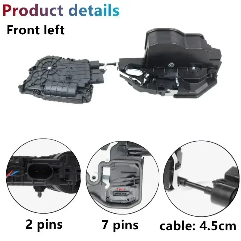 Car Power Door Lock Actuator Soft Close System for BMW X5 E70 X6 E71 E72  51217315019 51217315022 51227315023 51227315024