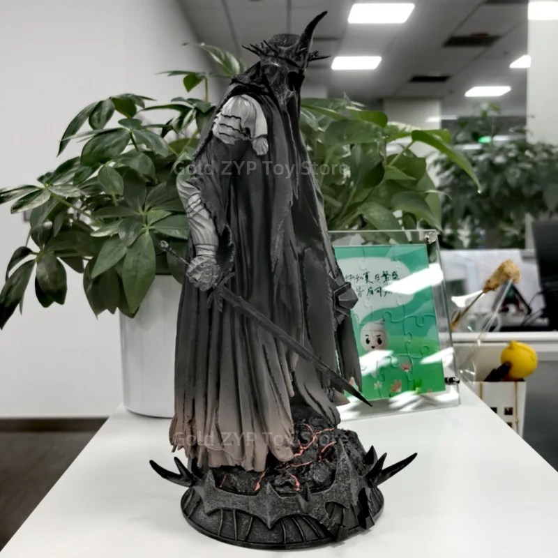 In Stock Figures 26cm Lord Of Rings Figure Witch King Of Angmar Nazgul Ringwraith Figurine Statue ModelDoll Collectible Toy Gift