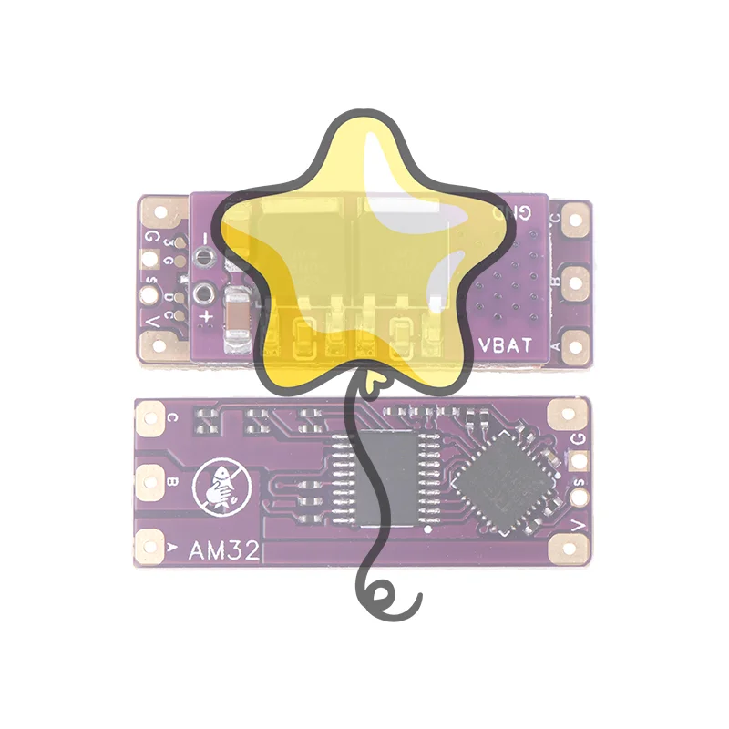 

1 шт. 2-4S 32-битный ESC AM32 расширенная версия 40A регулятор скорости высокой мощности поддержка ШИМ-сигнала для гусеничных моделей самолетов двигатели