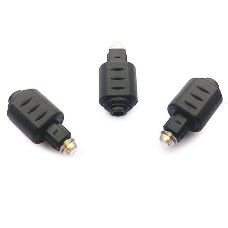 

Optical Audiory Adapter Mini 3.5mm To Toslink Optical Auditory Adapter For Seamlessly Device Connection