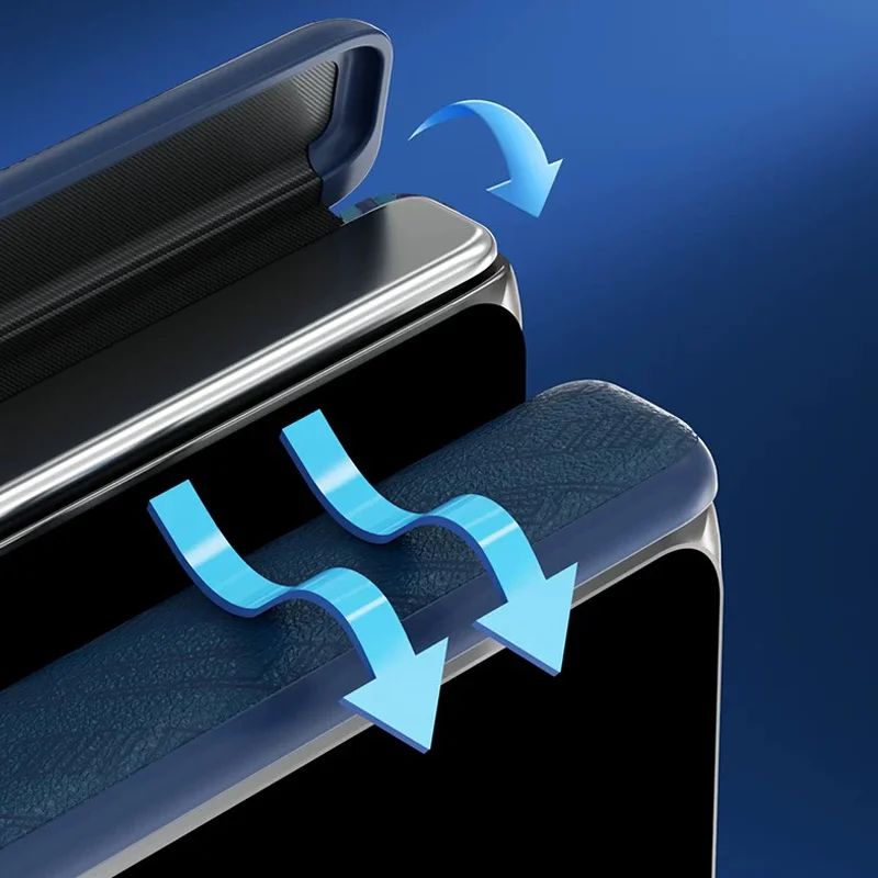 Blueo Carbon Fibre Case For Honor Magic V5 Kevlar Wireless Charging Back Cover Case for HONOR MAGIC V5
