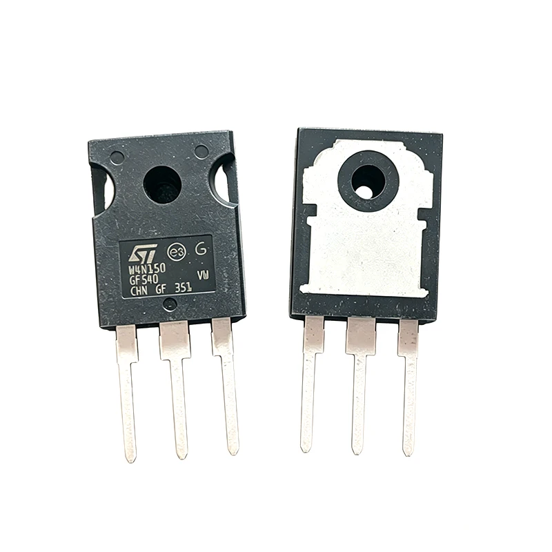 10pcs 100% brand new original W4N150 STW4N150TO-247 power MOS transistor field-effect transistor 160W 1.5kV 4A 1 N-channel