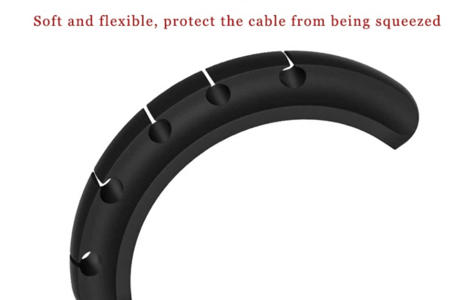 Selbstklebender Kabelhalter für Netzkabel, Feststehender Kabelorganizer für Stecker, Maus, Kopfhörer, Handy-Datenkabel, Kartenhalter, Silikon, Desktop – Detail 18