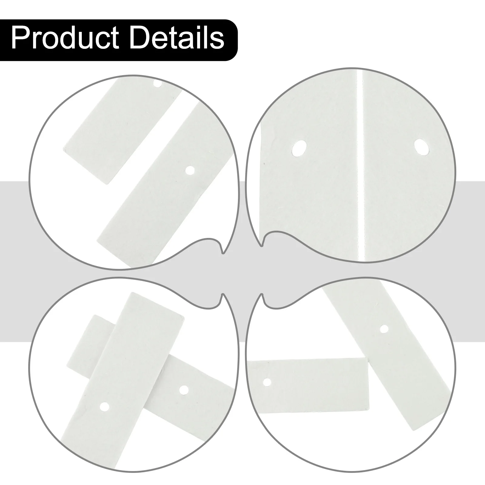 2pc Ceramic Fiber Cleaning Lid Seals Designed to Fit VaFor Rious Stove Brands Including For Rika and For Premio