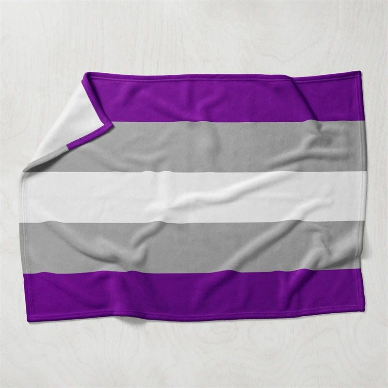 

Gaslight Gatekeep Girlboss Greysexual Pride Flag Rainbow LGBT Throw Blanket for Women Men Girls Boys Kids Pets Dogs Cats Couch