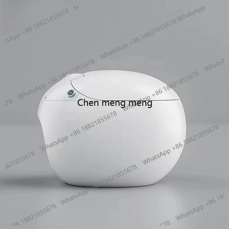 New Style Colorful Egg-Shaped Ceramic Bathroom Toilet with Automatic Operation and Gravity Flushing