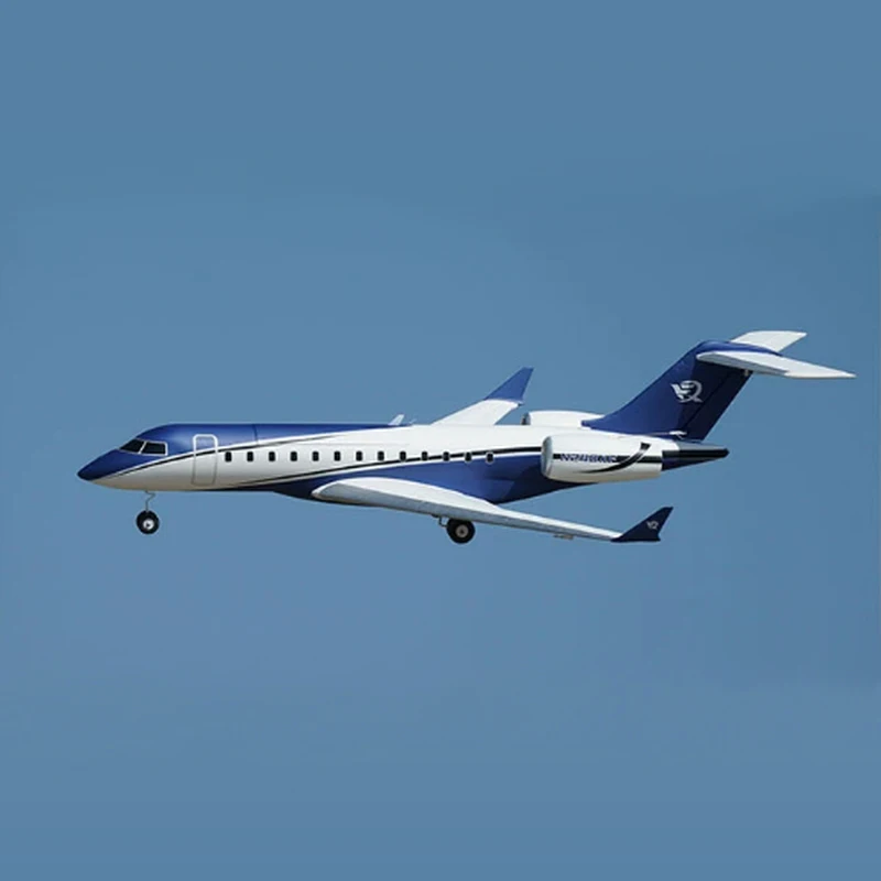 4 CH XFly-Model Blue Painting/Red Painting/White Without Painting J-65 Twin 40mm RC EDF Jet PNP Vesion
