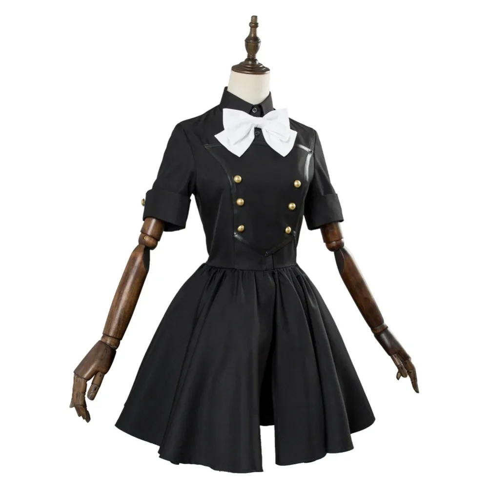 Fate Epilogue Event Astolfo Cosplay Costume FGO Adult Girls Black Uniform Dress