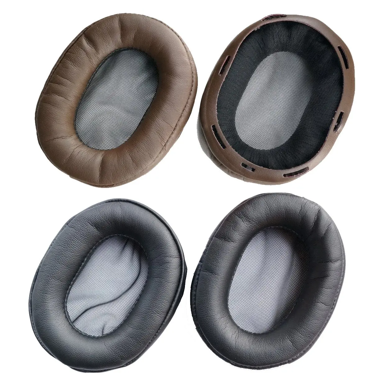 Almohadillas V-MOTA para auriculares, compatibles con Sony MDR-1R, MK2, marrón, MDR-1R, 1 par