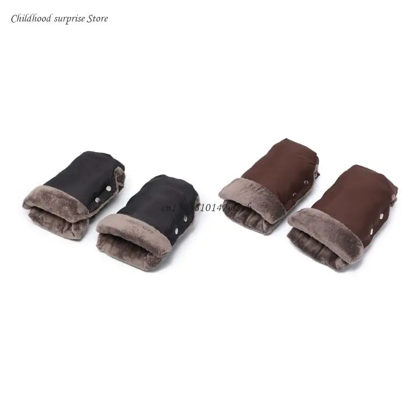 

1 Pair Windproof Hand Muff for Prams Winter Warm Baby Stroller Gloves Waterproof Mittens Outdoor Strollers Hand Warmer Dropship