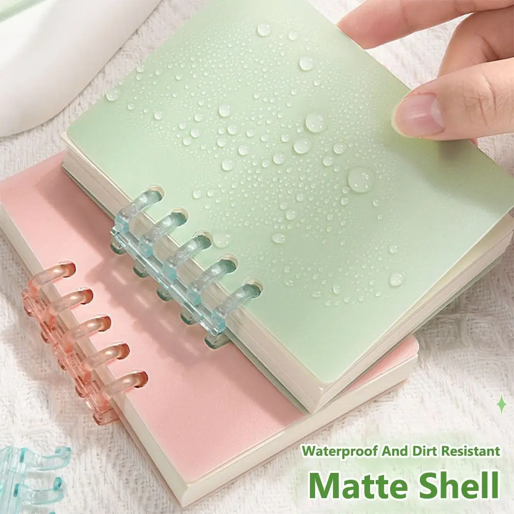 High Quality A7 Pocket Notebook 80Sheets Square Notepad Loose-leaf Horizontal Line Inner Page Memo Pad Student