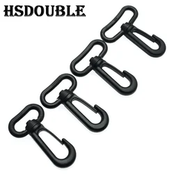 Plastic Snap Hooks Rotary Swivel Backpack Buckles Webbing 20mm 25mm 31mm 38mm