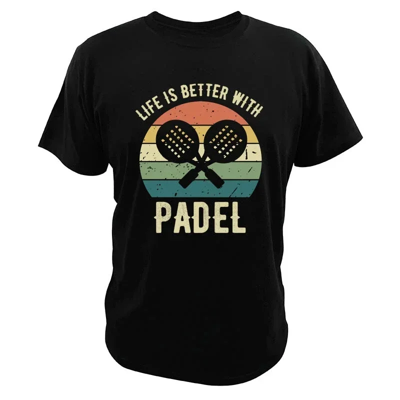 Funny  Divertido Porque Pierdo Al Padel Tshirts Men Women Short-sleev Exercise Breathable Graphic Tee Casual Streetwear