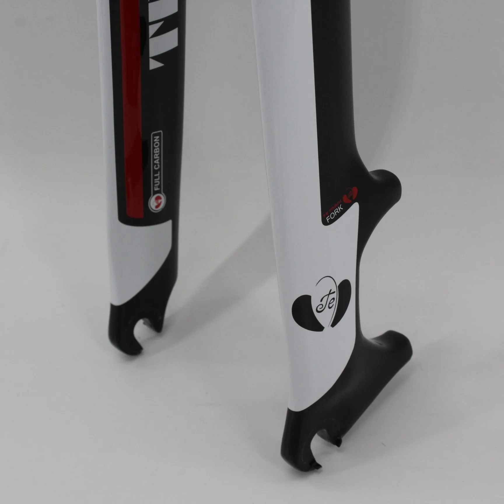 Neueste temani 700c Rennrad 3k Voll carbon Scheiben brems gabel Carbon Fahrrad Vorderrad gabel Hart carbon Teile 4 Farben – Detail 8