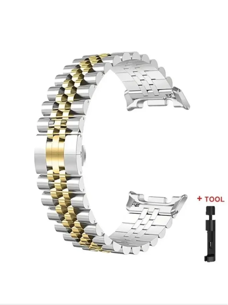 Edelstahl-Armband für Samsung Galaxy Watch 8/8 Classic Metall-Armband für Samsung Galaxy Watch Ultra Band Correas