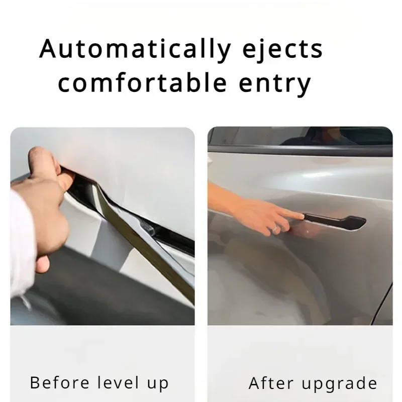 Suitable for The New Tesla Model 3/Y Electric Light Handle Door Modified Automatic Atmospheric Light Handle, 4PC