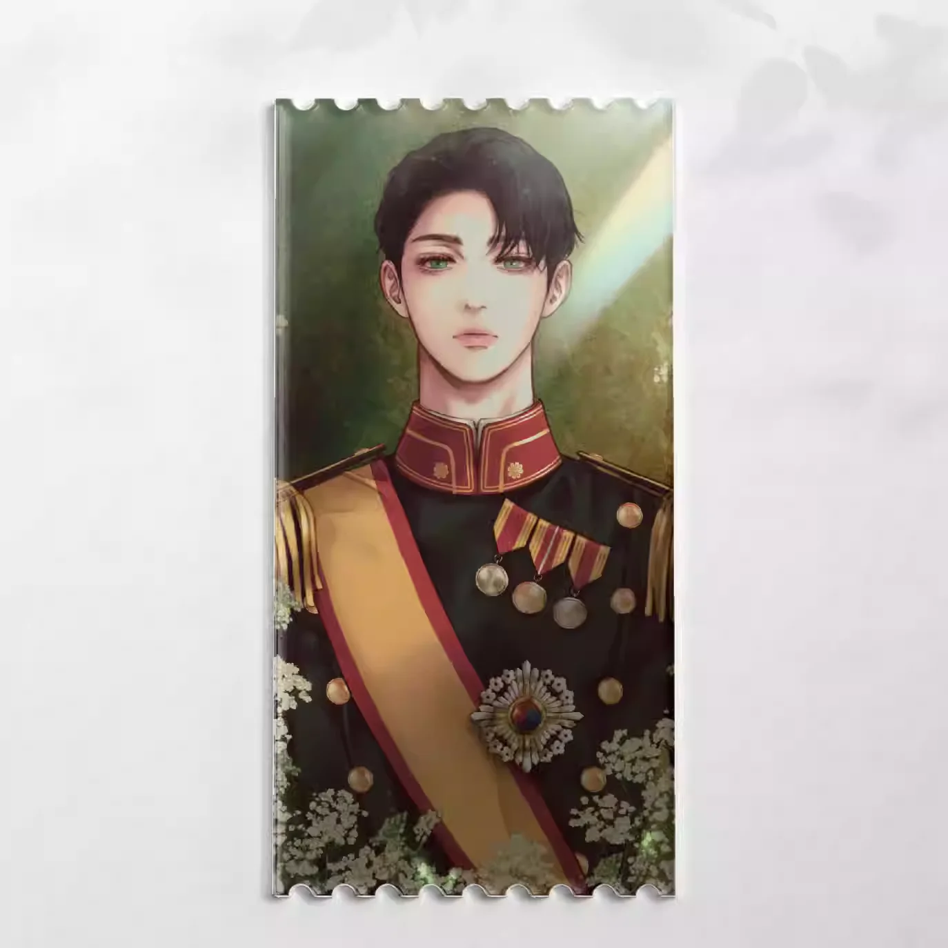 [Unofficial Original]Korea comic The Ghost's Nocturne Aristocratic Son Modern attir High Quality Transparent acrylic ticket stub