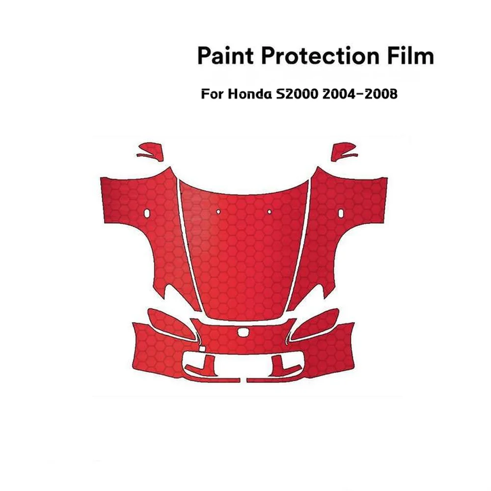 

For Honda S2000 2004-2008 TPU Pre-cut PPF Kit Scratch-resistant Transparent Front Bumper Hood Engine Protective Film