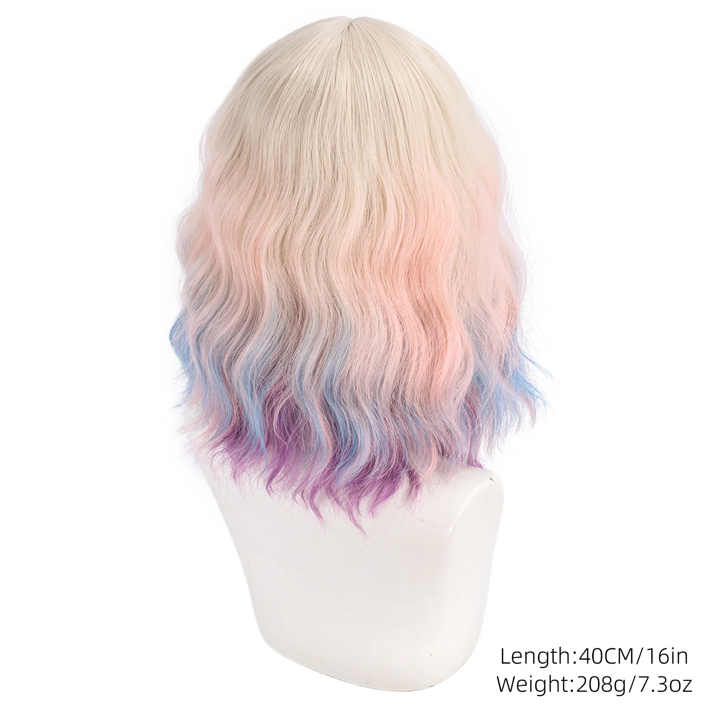 إيلين سنكلير شعر مستعار قصير مجعد إنيد سنكلير شعر مستعار تأثيري هالوين كرنفال تأثيري حلي شعر مستعار للنساء فتاة فستان