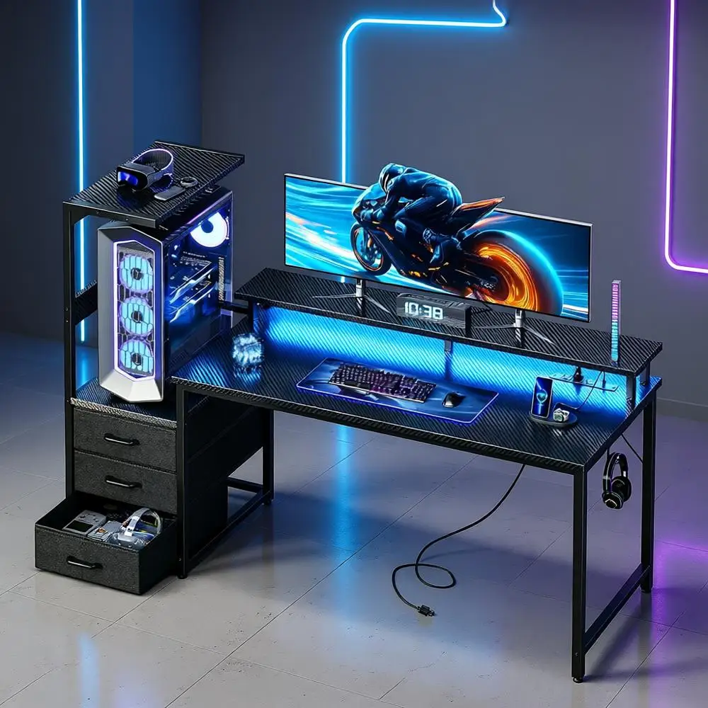 59 Led-Lit Gaming D… - image