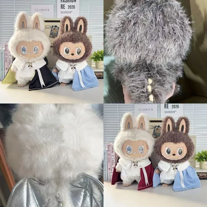 

Для/одежды, 38 см, одежда Labubu, виниловая кукла, подходит для платья Labubu, плюшевая коллекционная погоня, глубокое солнце