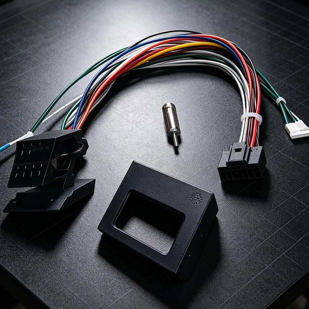Direct Fit for canbus Adapter and Power Cord Combination for MEGANE 2 Retains Factory Features During Head Unit Upgrade Process
