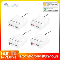 Original Aqara Relay two-way Control Module Zigbee Wireless Relay Switch Controller 2 Channels Work With Xiaomi Home Homek APP