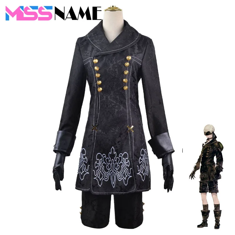 YoRHa No.9 Type S Cosplay NieR Automata Cosplay Costume Party Clothing Role Play Comic Con Wigs Coser Prop