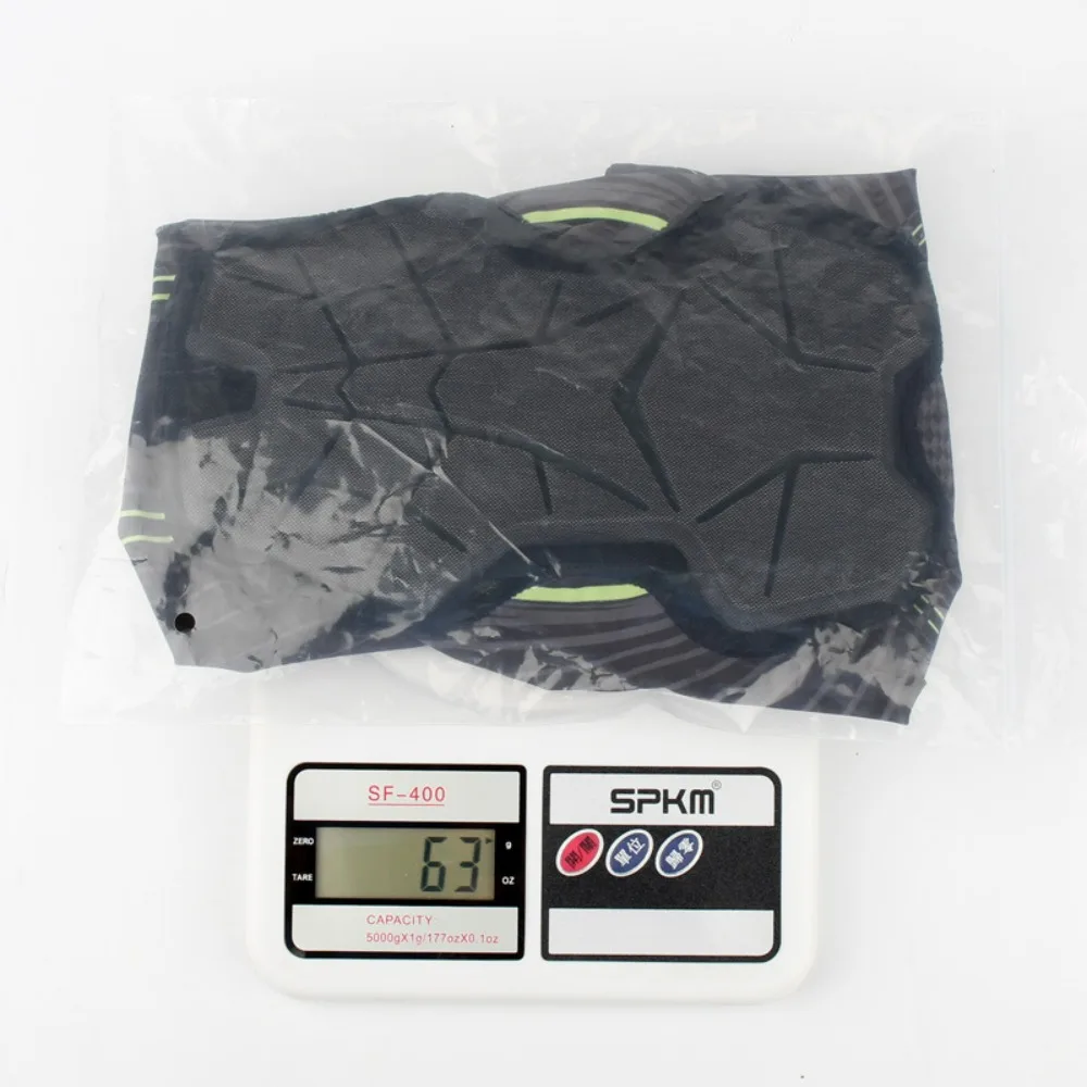 وسادات الركبة الإسفنجية لكرة السلة على شكل قرص العسل - معدات صيفية خارجية مضادة للتصادمات لركوب الدراجات والجري وحماية الساق #5