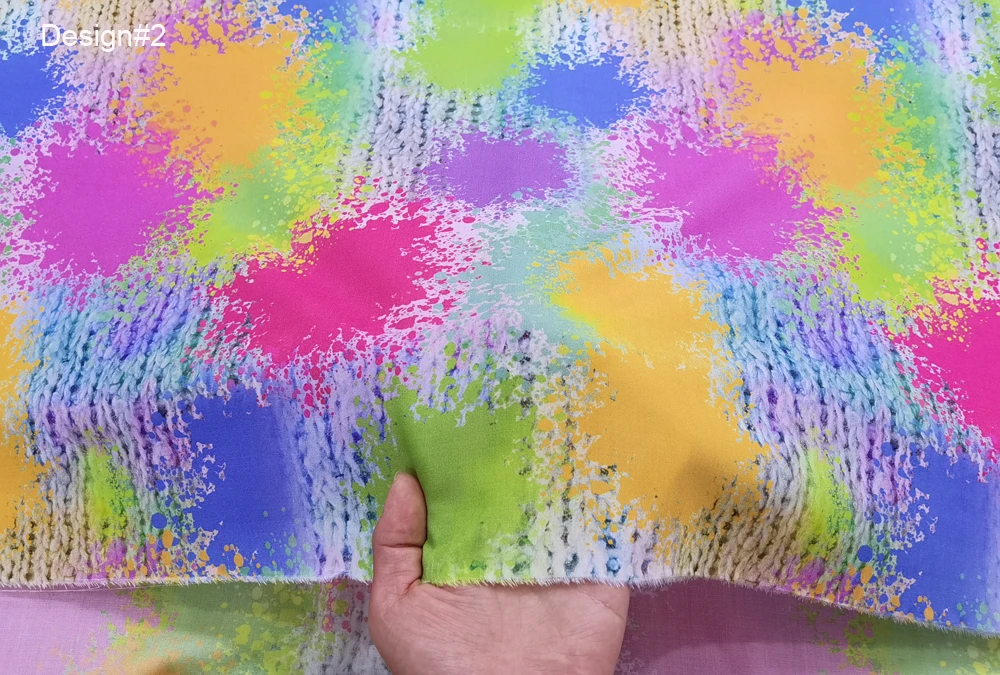 1 Meter X 1,35 Meter Hochwertiger Viskose-Stoff Rayon-Popeline Kleider- und Hemdenmaterial Großhandel – Detail 4