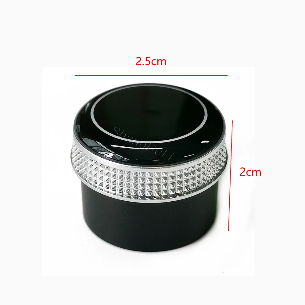 Compatible for Audi A8L D4 Air Conditioning Panel Knob Switch Centre Control Multimedia Volume Audio Knob Button