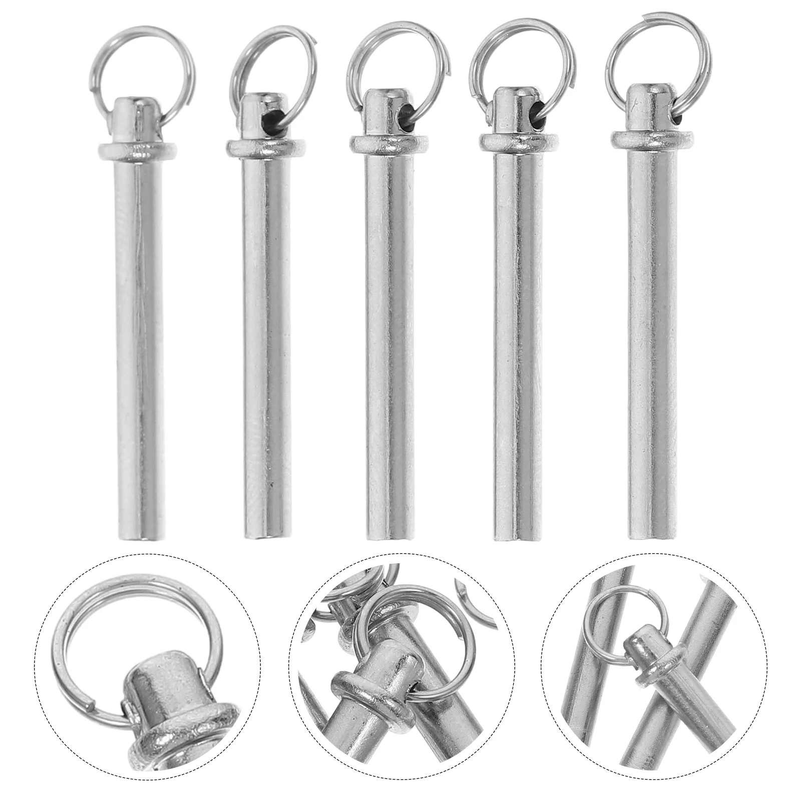 

5 Sets Fan Accessories Ceiling Handheld Repairing Kit Folding Accessory Stainless Steel Shaft Rivet Nut Travel Rivets for