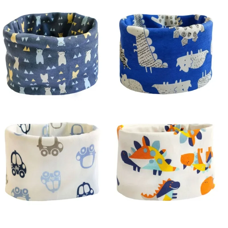

New Cotton Baby Scarf Infant Muffler Spring Autumn Winter Kids Neck Gaiter Boys Girls Neckerchief Children Scarves fur scarf ベビー