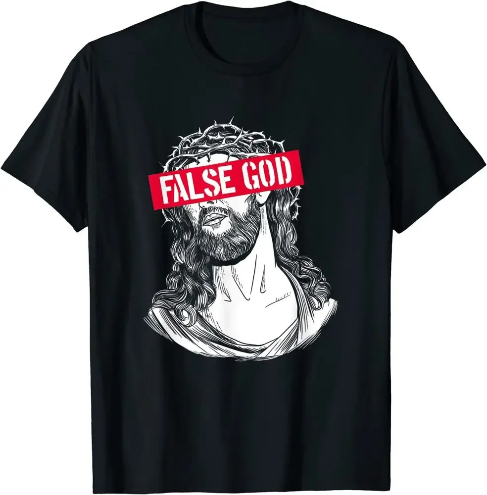 Apostate Funny Atheism Skeptic False God Atheist T-Shirt High Quality 100%Cotton Short Sleeve