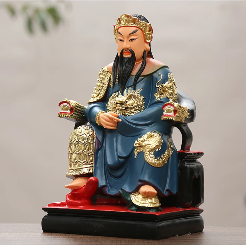 30CM Southeast Asia God ZHEN WU DADI XUAN TIAN SHANG DI figure HOME shop Efficacious Prosperity FENG SHUI statue