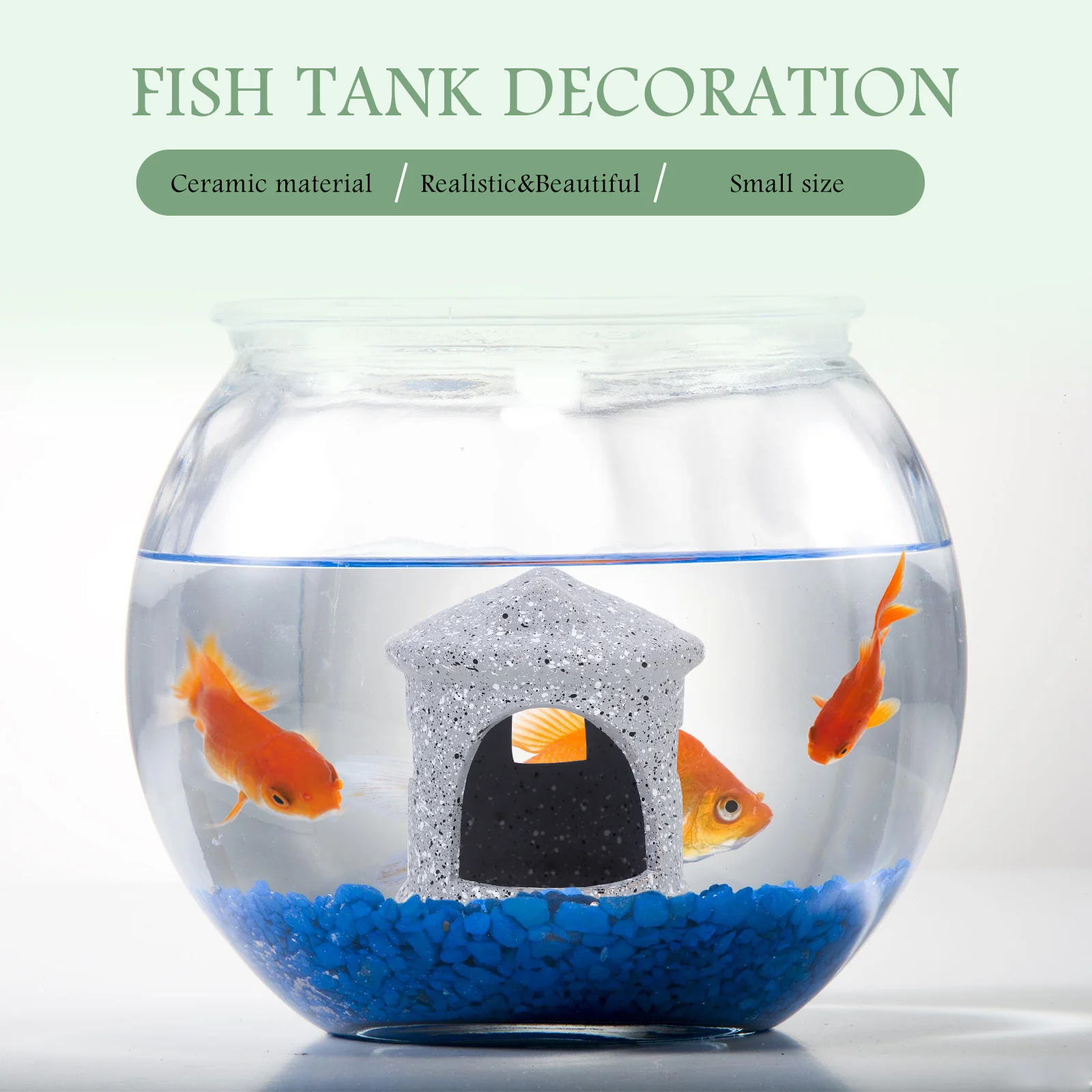 

Ceramic Shrimp Breeding Cave for Aquarium Fish Tank Decor - Lifelike Hideout Ornament with Fine Craftsmanship Safe Freshwater