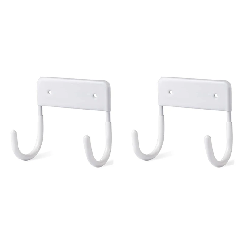 

2X Ironing Board Hanger, Ironing Board Hook, Ironing Boards Wall Mounted Holder, (Matte White) Promotion