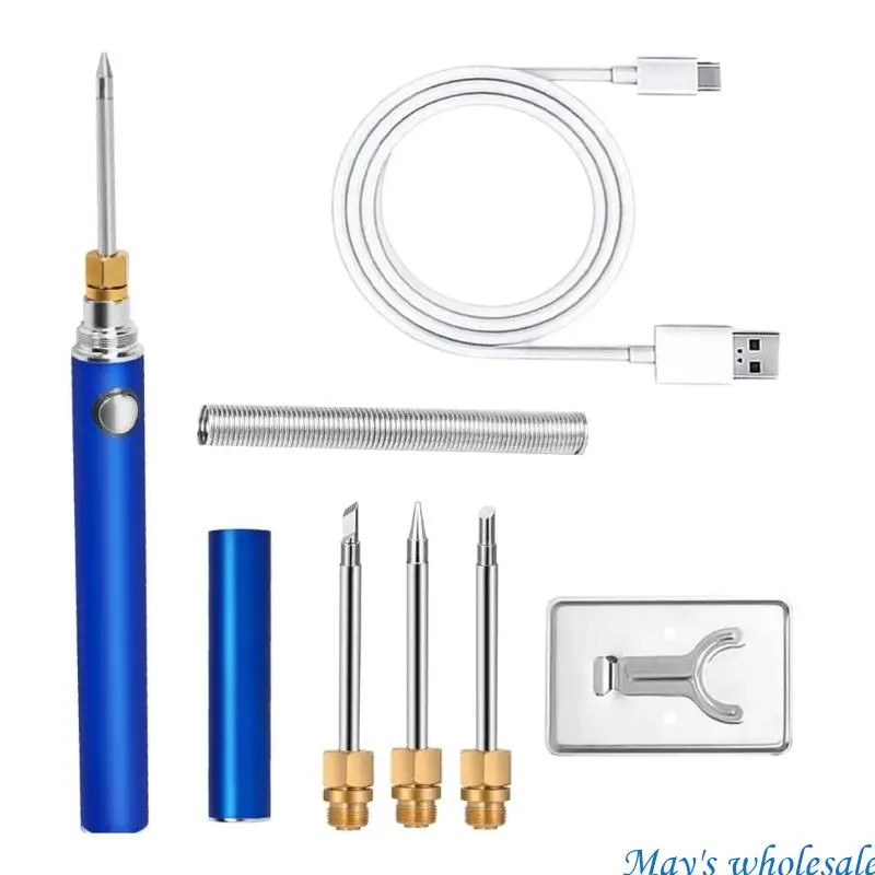 

Новый четырехступенчатый паяльник с регулируемой температурой и USB-аккумулятором с удобной деревянной ручкой для быстрого 448A
