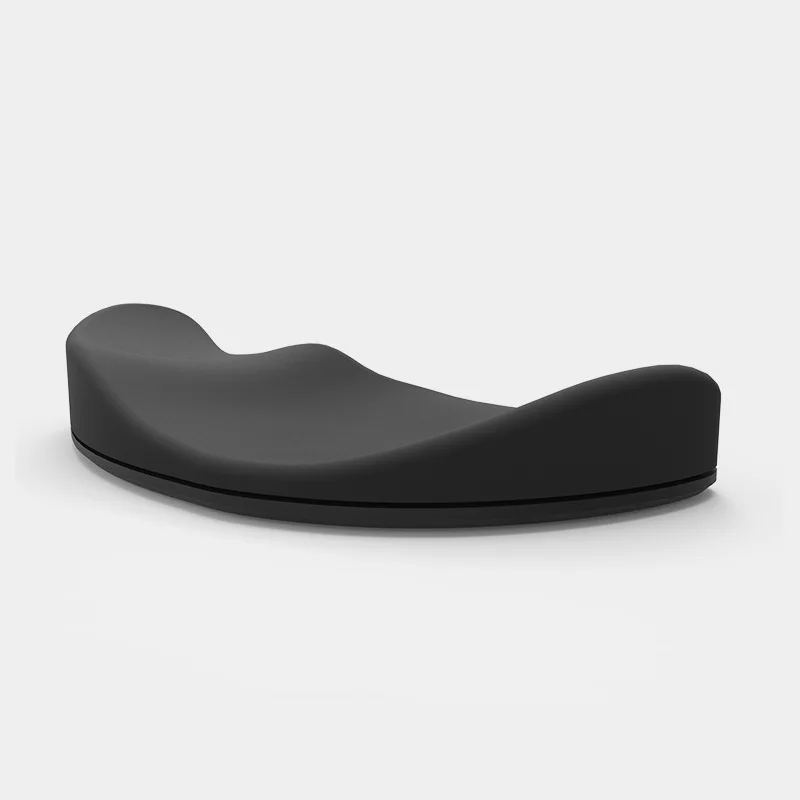 Utility Left/Right Hand Ergonomic Mouse Pad Wrist Pad Silicon Gel Non-slip Streamline Wrist Rest Support Mat for Office Gaming