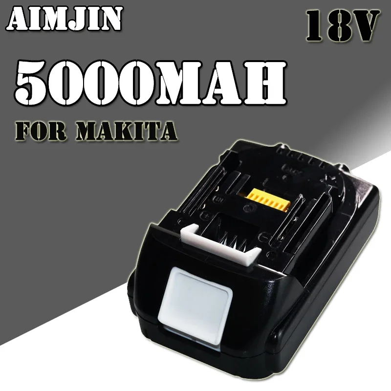 

18V Battery for Makita BL1815 5.0Ah Replacement Battery for Makita BL1830 BL1860 5000mAh Power Tool Battery