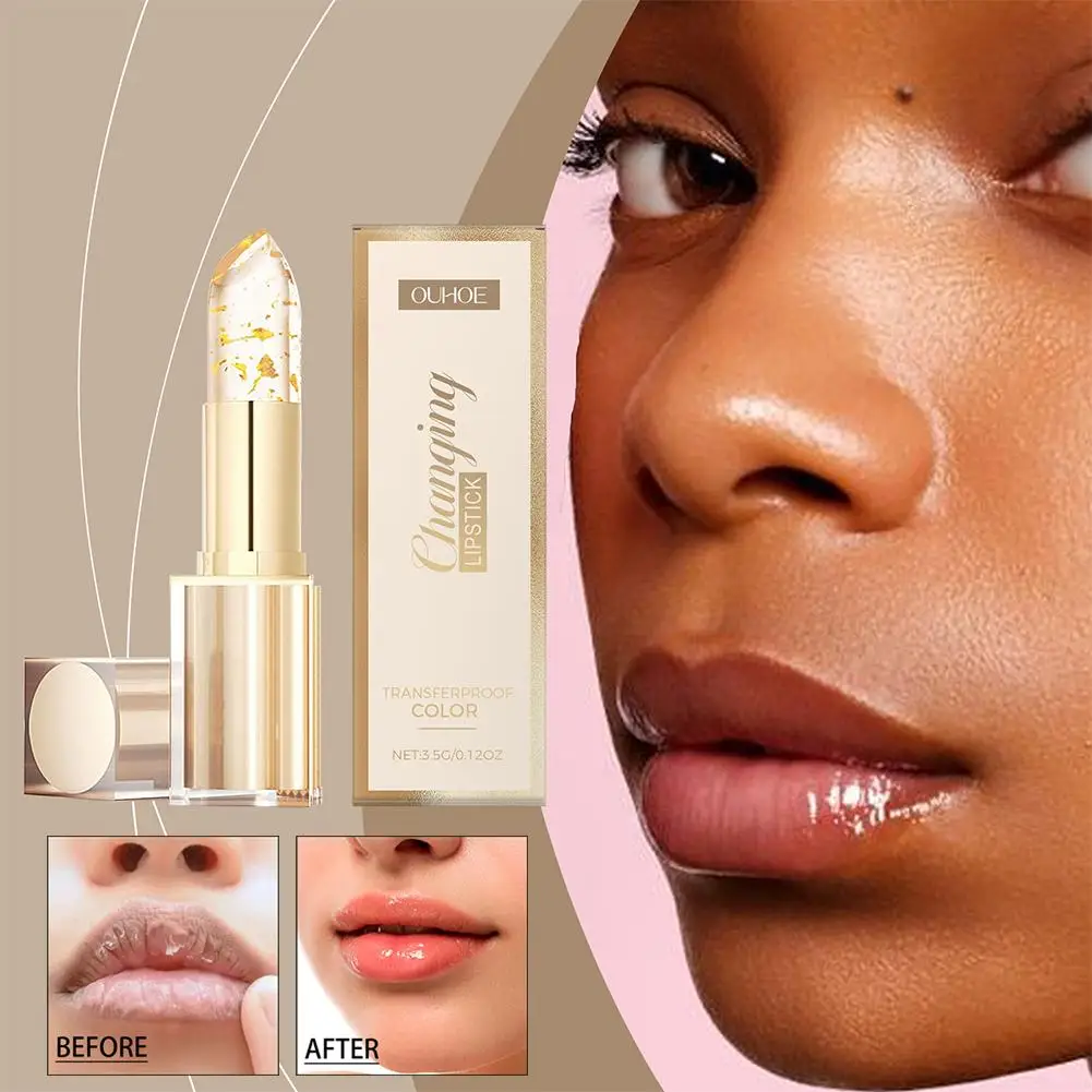 Volumising Color Changing Lipstick Moisturizing Long Nourishing Deep Transparente Balm Lip Lasting Gloss Plumper Care P5C7