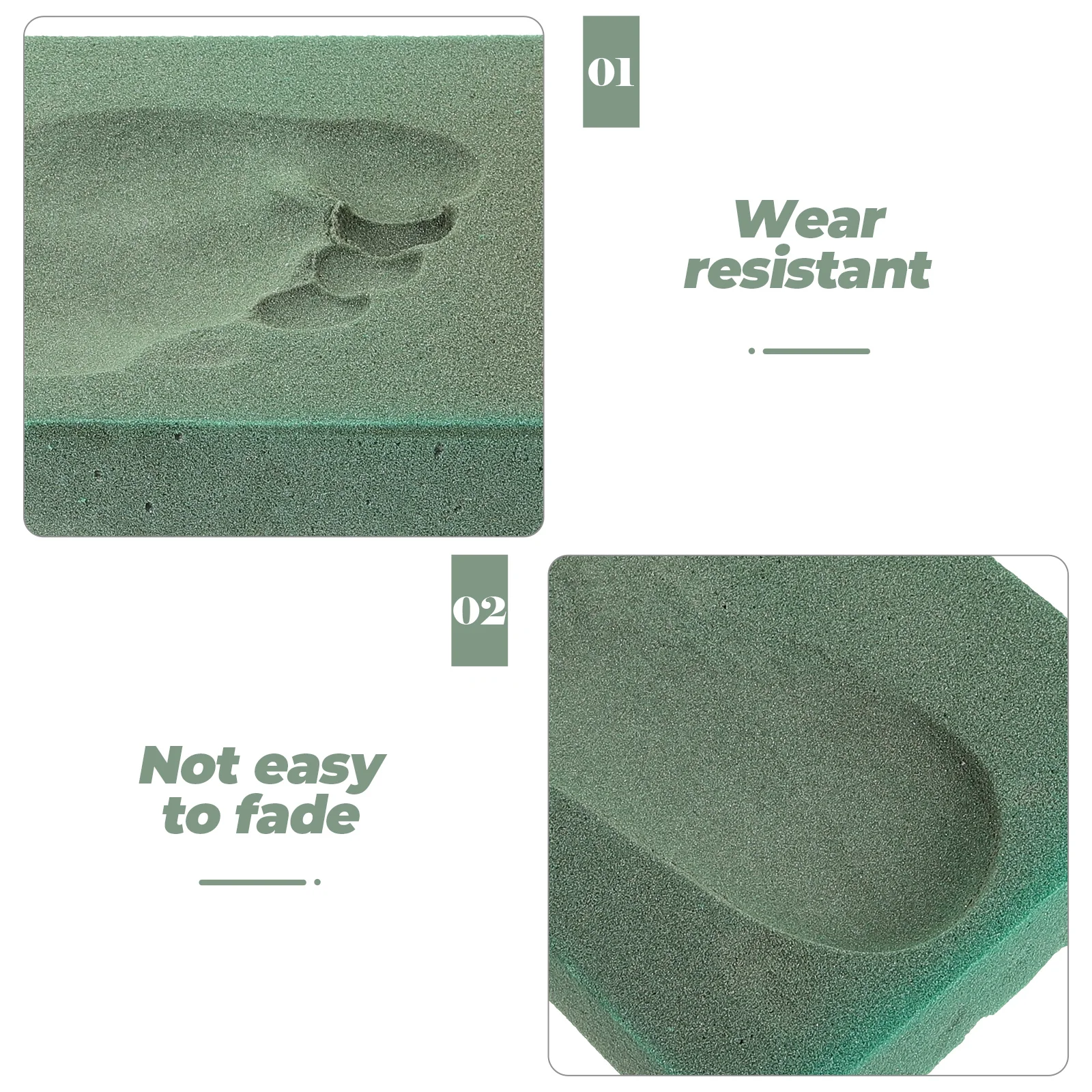 

Footprint Casting Mold Box Kit Orthotic Insoles Foam Mold 3D Printing Foot Correction Tool Footcare Accessories Green