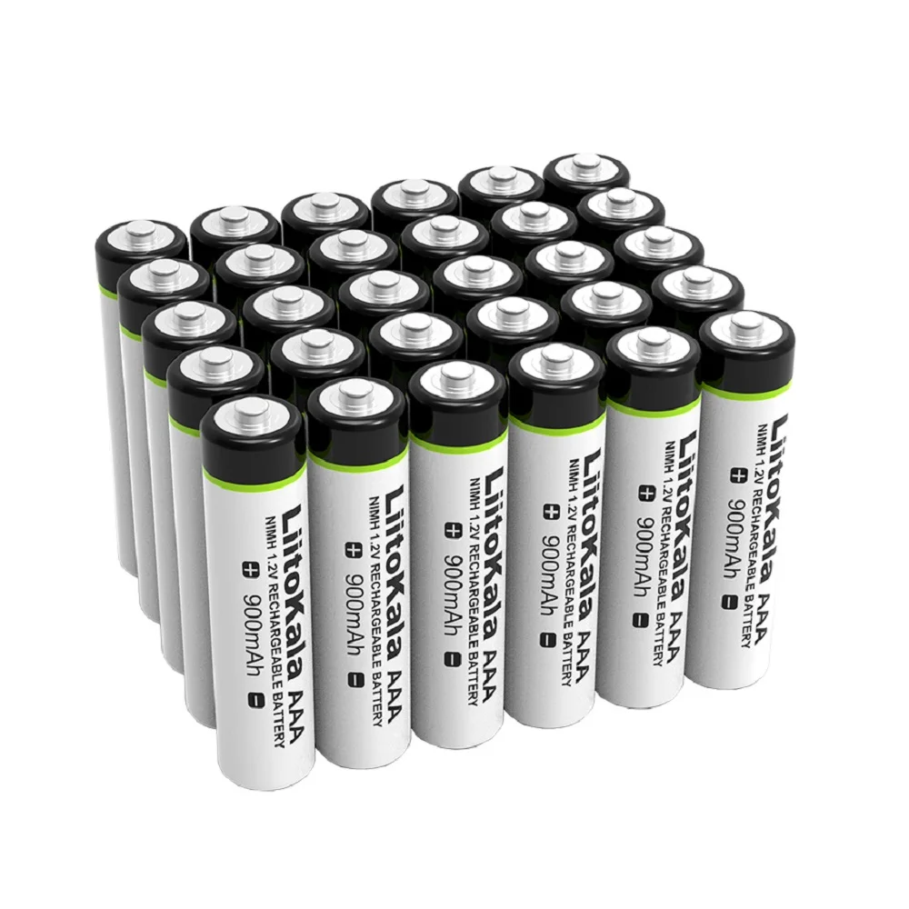 LiitoKala AAA NiMH 1.2V Rechargeable Battery 900mAh Suitable For Toys, Mice, Electronic Scales, Etc.