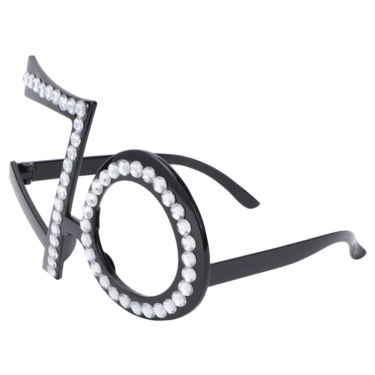 Glasses Round Sunglasses Photo Prop Decorate Decorative Party Birthday Man Props