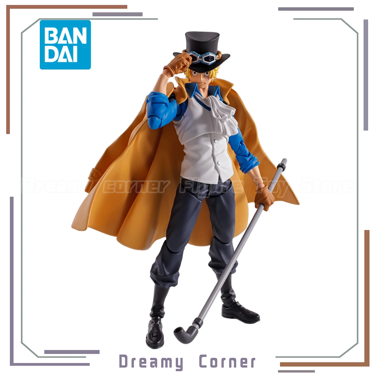 

【В наличии】Оригинальная фигурка BANDAI SPIRITS S.H.Figuarts ONE PIECE Sabo, готовая фигурка
